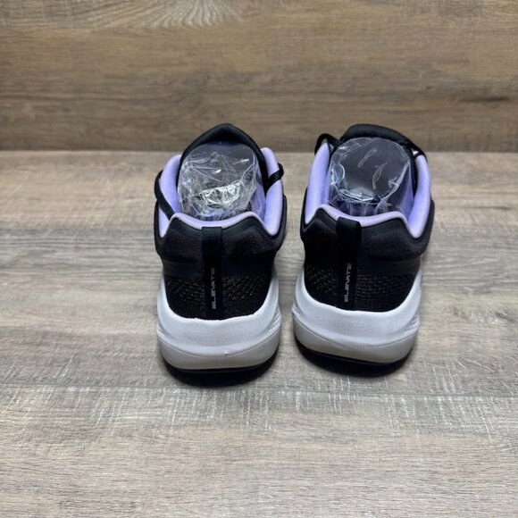 Skechers Go Run Elevate Corral Black/Violet Athletic Shoes Women's Size 9 - Picture 3 of 7